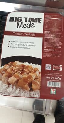 Big Time Meals Chicken Teriyaki