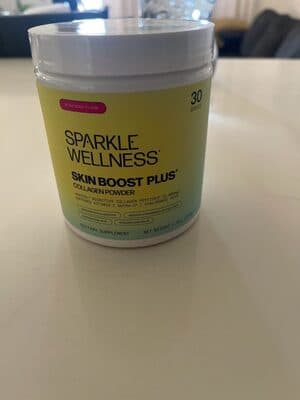 Sparkle Wellness Skin Boost Plus Collagen Powder Mixed Berry