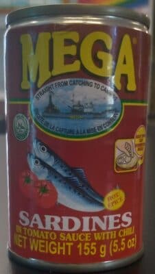 Mega Sardines in Tomato Sauce Chili