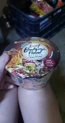 Beef Bulgogi Flavor Friend Noodles
