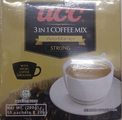 UCC 3in1 Coffee Strong 20g x 10s