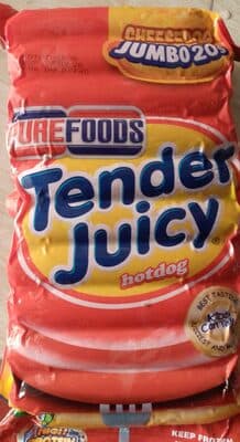 Purefoods TJ Hotdog Jumbo Cheese