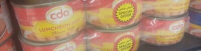 Cdo Luncheon Meat 3pl