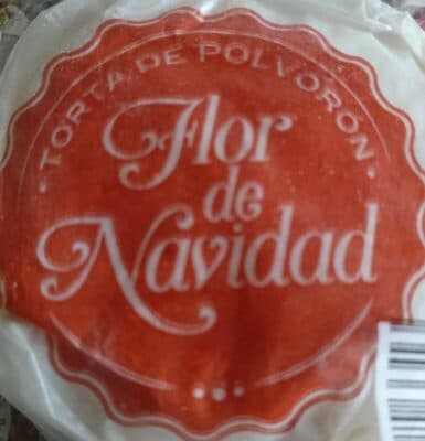 Flor de Navidad Torta de Polvorón