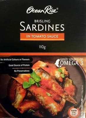Ocean Rise Brisling Sardines in Tomato Sauce