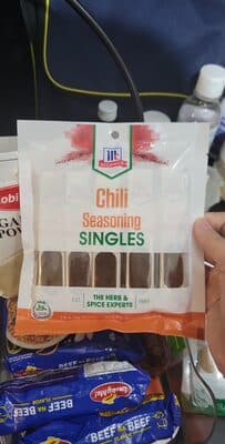 Mccormick Chili Seasoning Singles