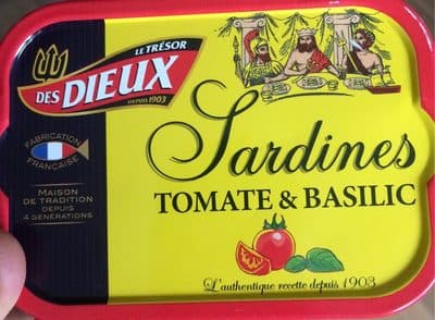 Le Trésor Des Dieux Sardines Tomates - Basilic