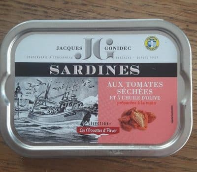 Les Mouettes D'arvor Sardines Tomates Sechees