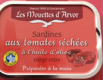 Les Mouettes D’arvor Les Mouettes D'arvor Sardines in Sun Dried Tomato Sauce