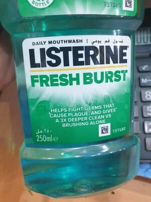 Listerine Mouthwash Fresh Burst