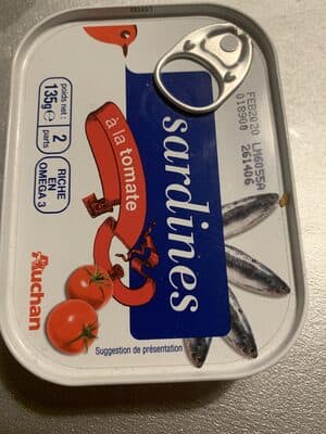 Auchan Sardine Tomate