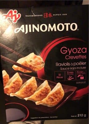 Ajinomoto Gyoza Crevettes