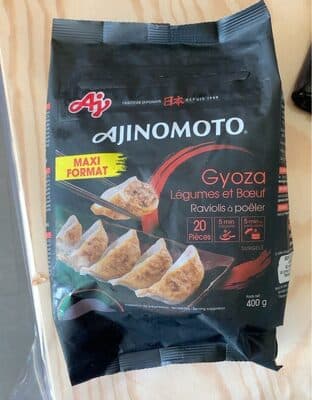 Ajinomoto Gyoza Legumes Et Boeuf