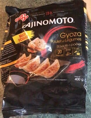 Ajinomoto Gyoza Poulet Legumes