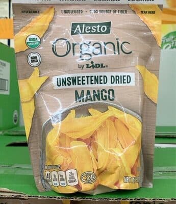 Lidl Unsweetened Dried Mango