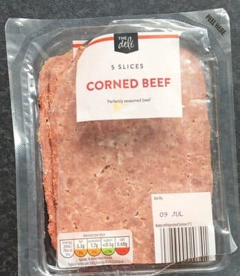 Aldi the Deli 5 Slices Corned Beef