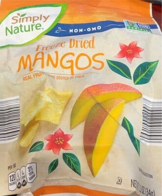 Simply Nature Freeze Dried Mangos