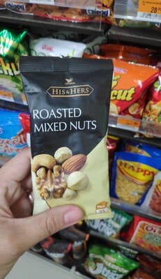 His and Her Roasted Mix Nuts