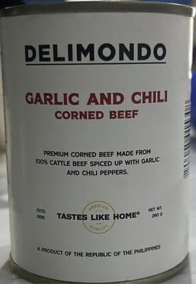 Delimondo Garlic AND Chili Corned BEEF