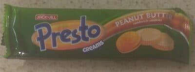 Jack 'n Jill Presto Creams Peanut Butter
