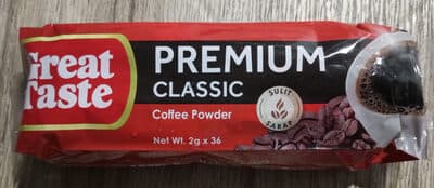 Great Taste Premium Classic Cofee Powder