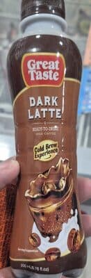 Great Taste Iced Dark Latte