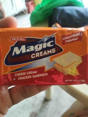 Jack 'N Jill Magic Creams Cheese Cream Cracker Sandwhich