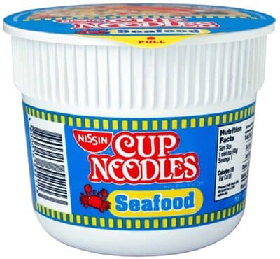 Nissin Cup Noodles Seafood 40g