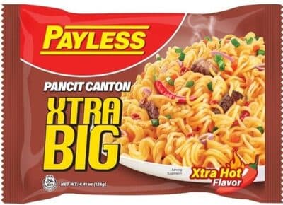 Payless Pancit Canton Xtra Hot 128g