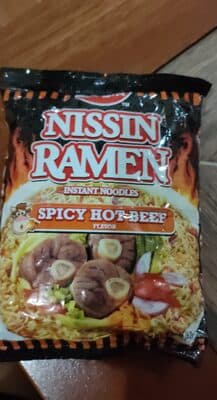Nissin Ramen Spicy Hot Beef