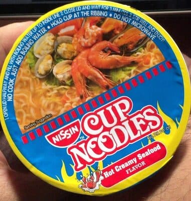 Nissin Cup Noodles (Hot Creamy Seafoods)