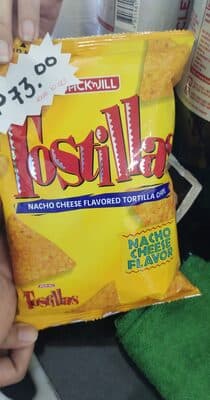 Jack N Jill Tostillas Nacho Cheese Flavored Tortilla Chips