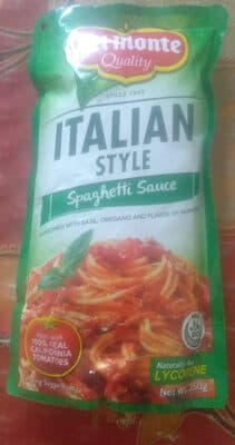 Del Monte Italian Style Spaghetti Sauce
