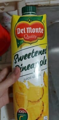 Del Monte Sweetened Pineapple Juice
