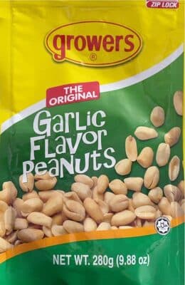 Growers Garlic Flavour Peanuts
