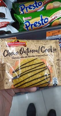 Choco Oatmeal Cookies