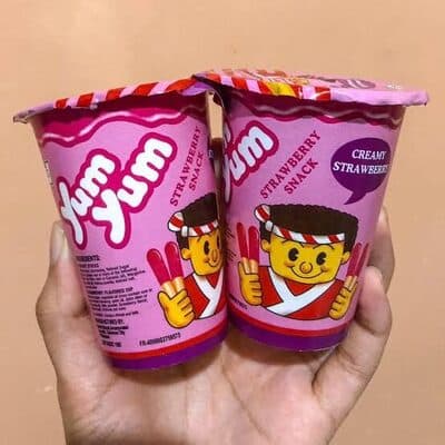 Island Biscuit Yum Strawberry Snack