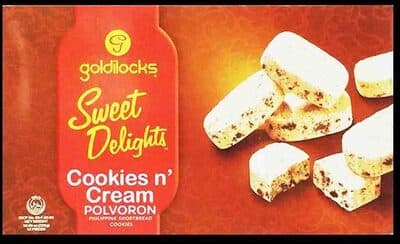 Goldilocks Cookies N' Cream Polvorone