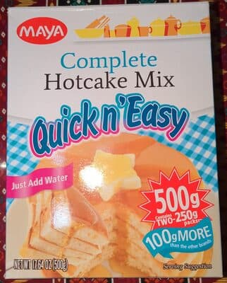 Maya Complete Hotcake Mix: Quick N' Easy