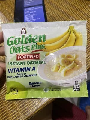 Golden Oats Plus Instant Oatmeal
