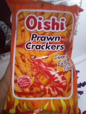 Oishi Prawn Crackers (Sweet Extra Flavor)