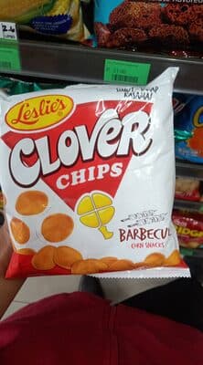 Leslie's Clover Chips Barbecue