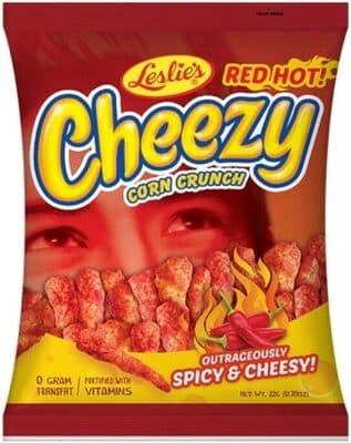 Leslie's Cheezy Corn Crunch Spicy