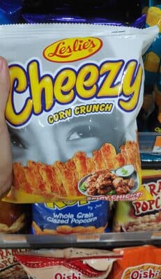 Leslies Cheezy Corn Crunch Spicy Chicken