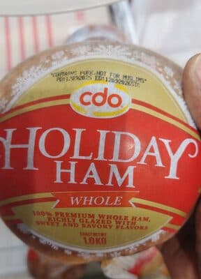 Cdo Holiday Ham