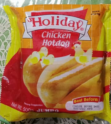 Holiday Chicken Hotdog (Jumbo)