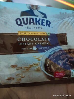 Quaker Instant Oatmeal Chocolate