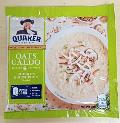 Pepsi-cola Quaker Oats Caldo Chicken & Mushroom Flavor