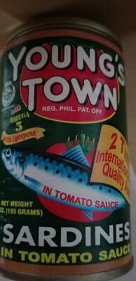 Young's Town Sardines Tomato Sauce