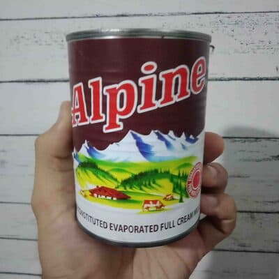 Alpine Reconstituted Evaporated Full Cream Milk